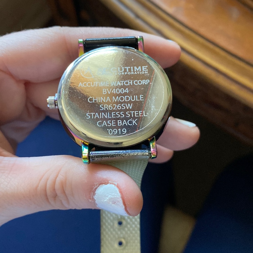 Stainless steel watch
